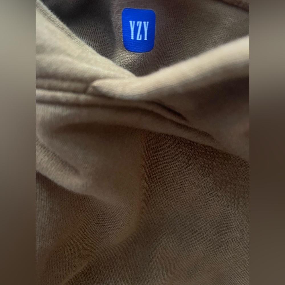 Yeezy Gap Hoodie Brown YZY  Medium Streetwear Hypebeast Kanye West Thick Cotton - Picture 4 of 6